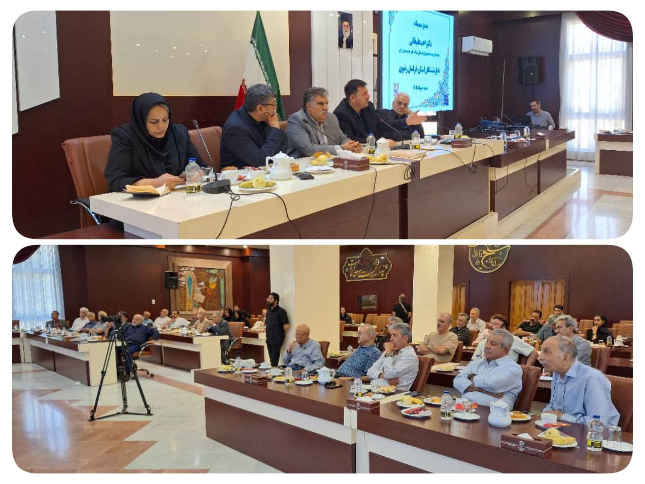 ویدئو(3)؛ دیدار مدیرعامل صندوق بازنشستگی شرکت مس با بازنشستگان استان خراسان رضوی - «تکریم بازنشستگان»